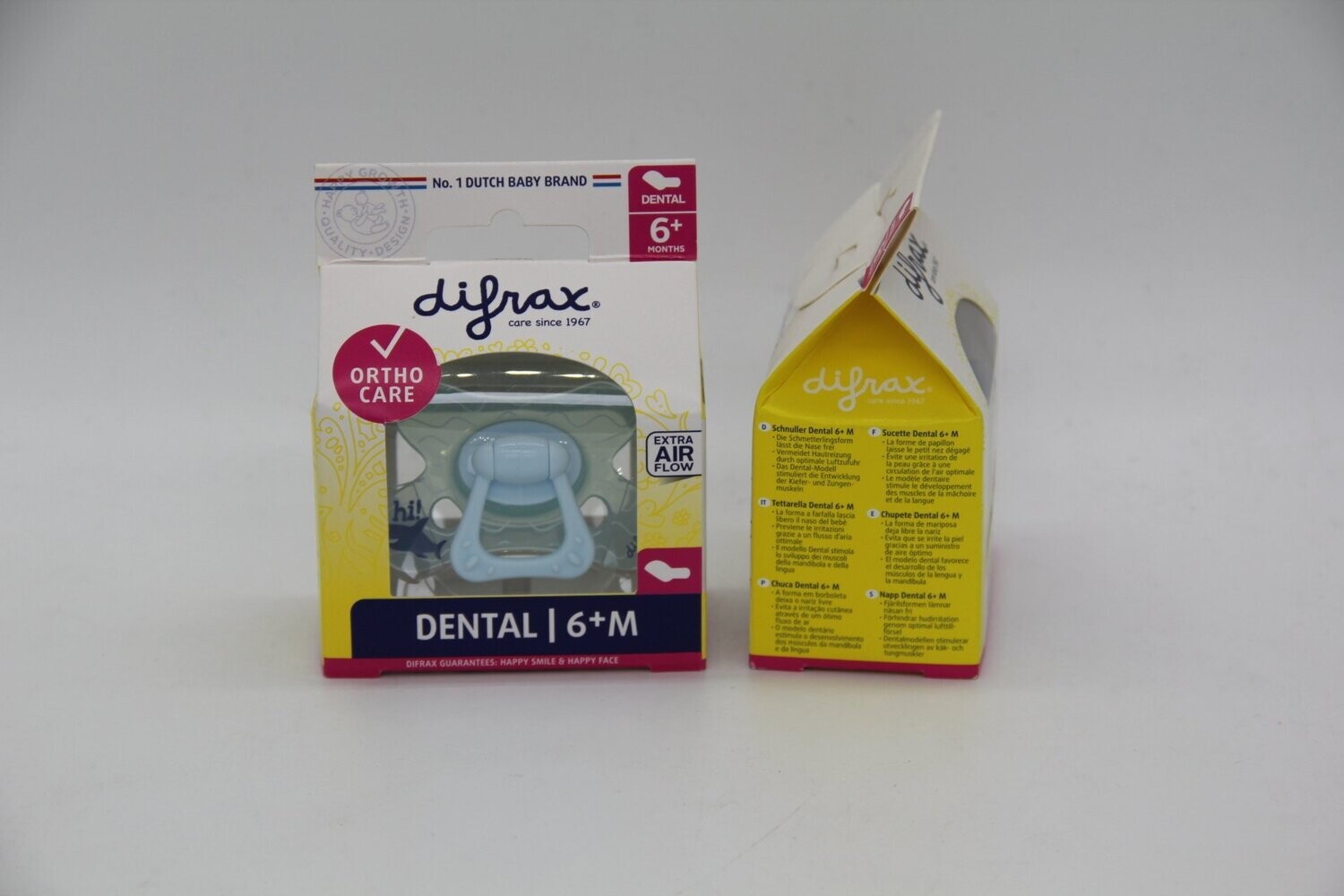 Difrax Schnuller Dental 6M+