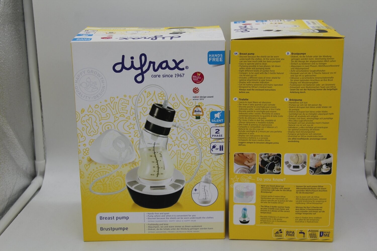Difrax BtoB Milchpumpe