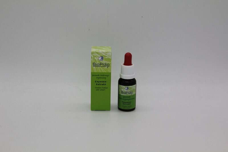 BioPräp Cayenne-Extrakt, 20ml BioPräp Cayenne-Extrakt, 20ml