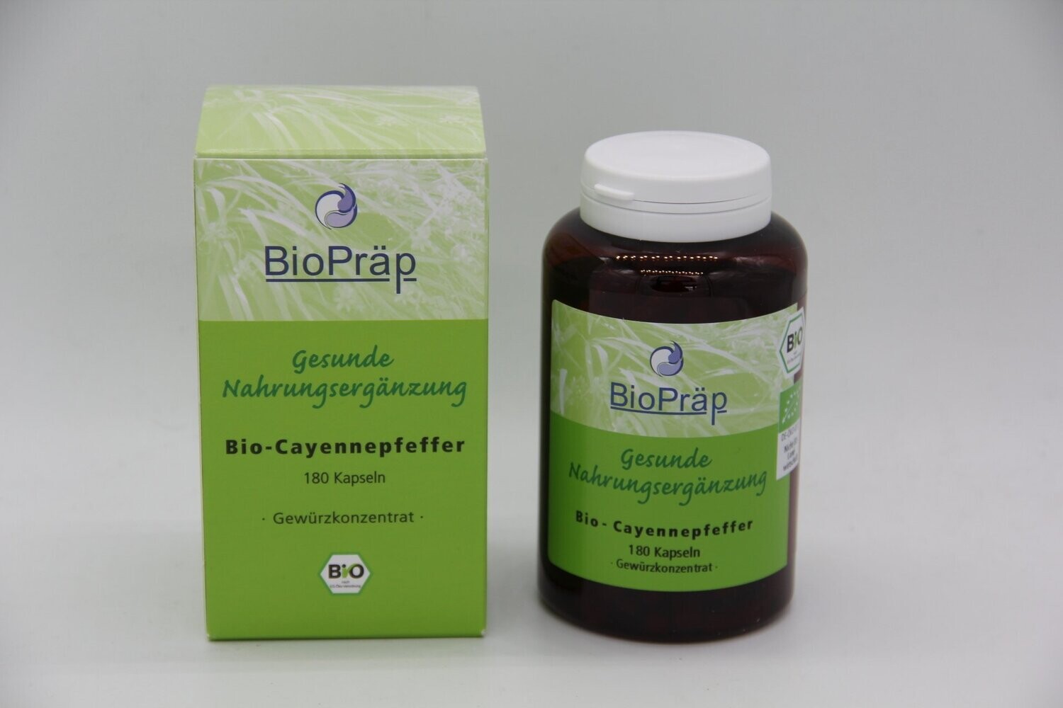 BioPräp BIO Cayennepfeffer Kapseln, 180St.