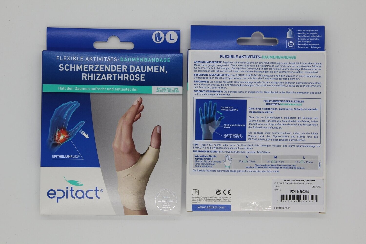 Epitact flex. Daumenbandage Links L