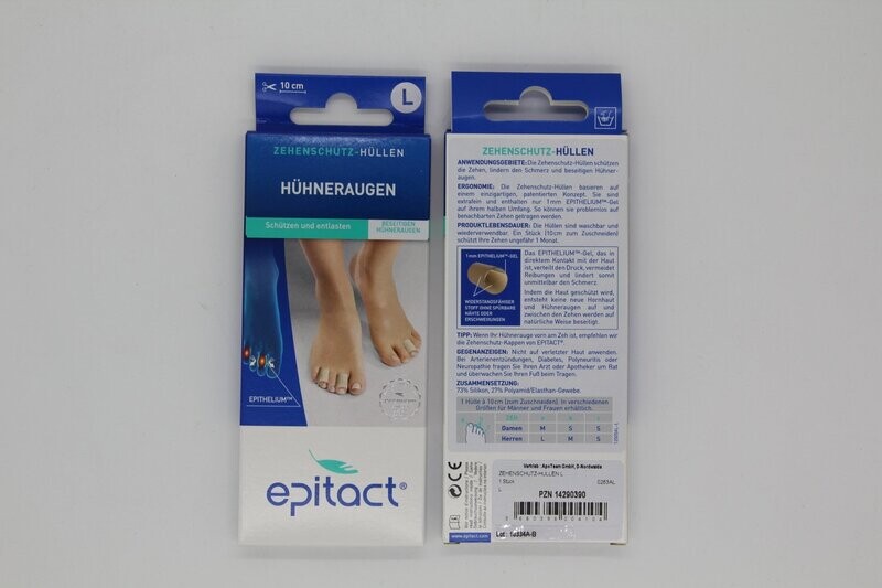 Epitact Zehenschutz-Hüllen L