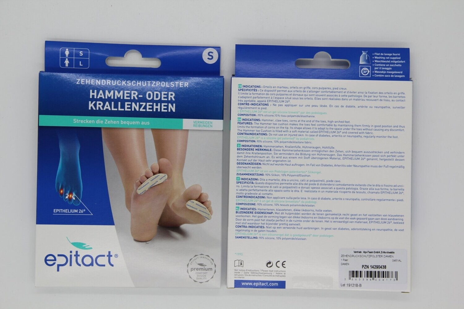 Epitact Zehenschutzpolster Damen