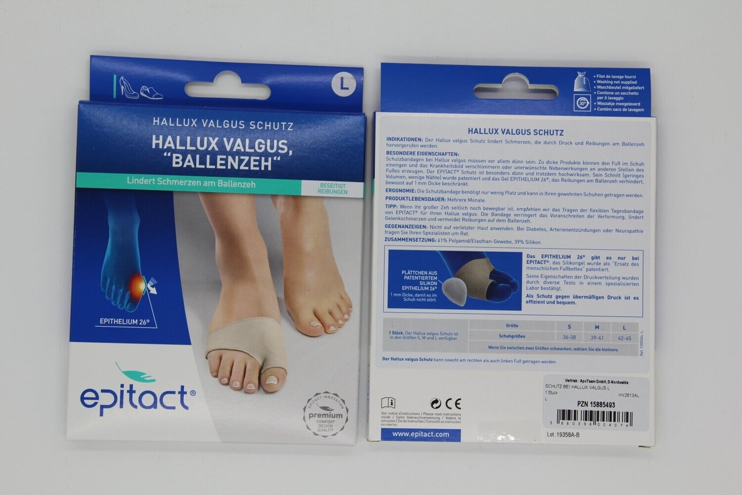 Epitact Hallux Valgus Schutz L