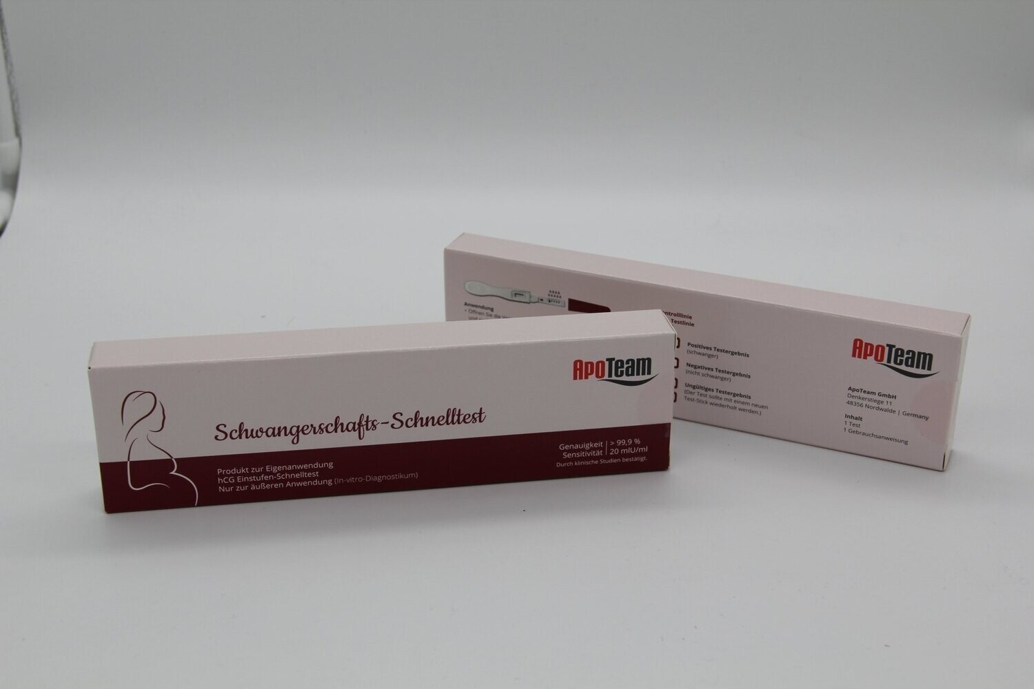 ApoTeam Schwangerschafts-Schnelltest 20 mlU/ml