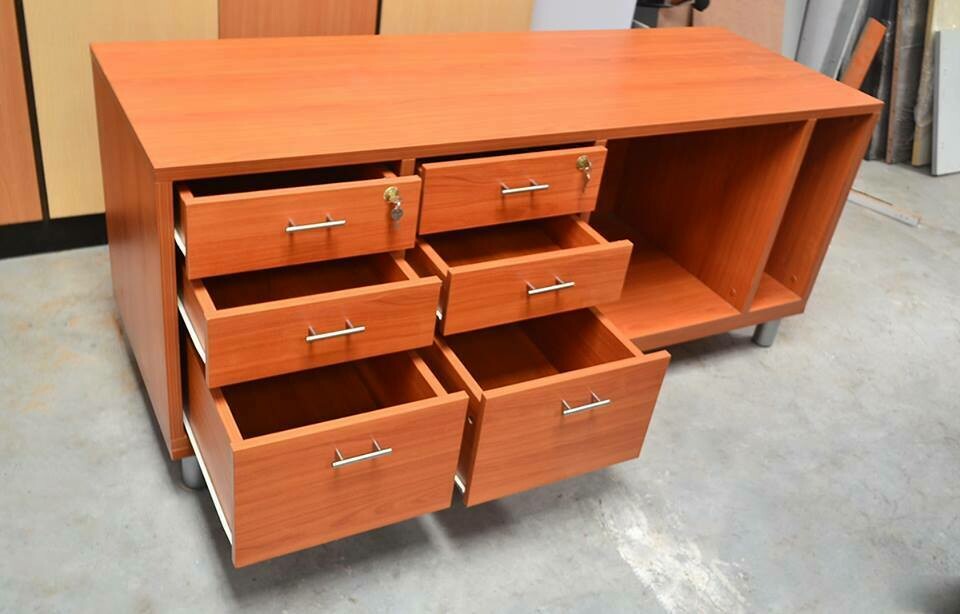 Table Cabinet | Modern Design | Open Shelves &amp; Drawers