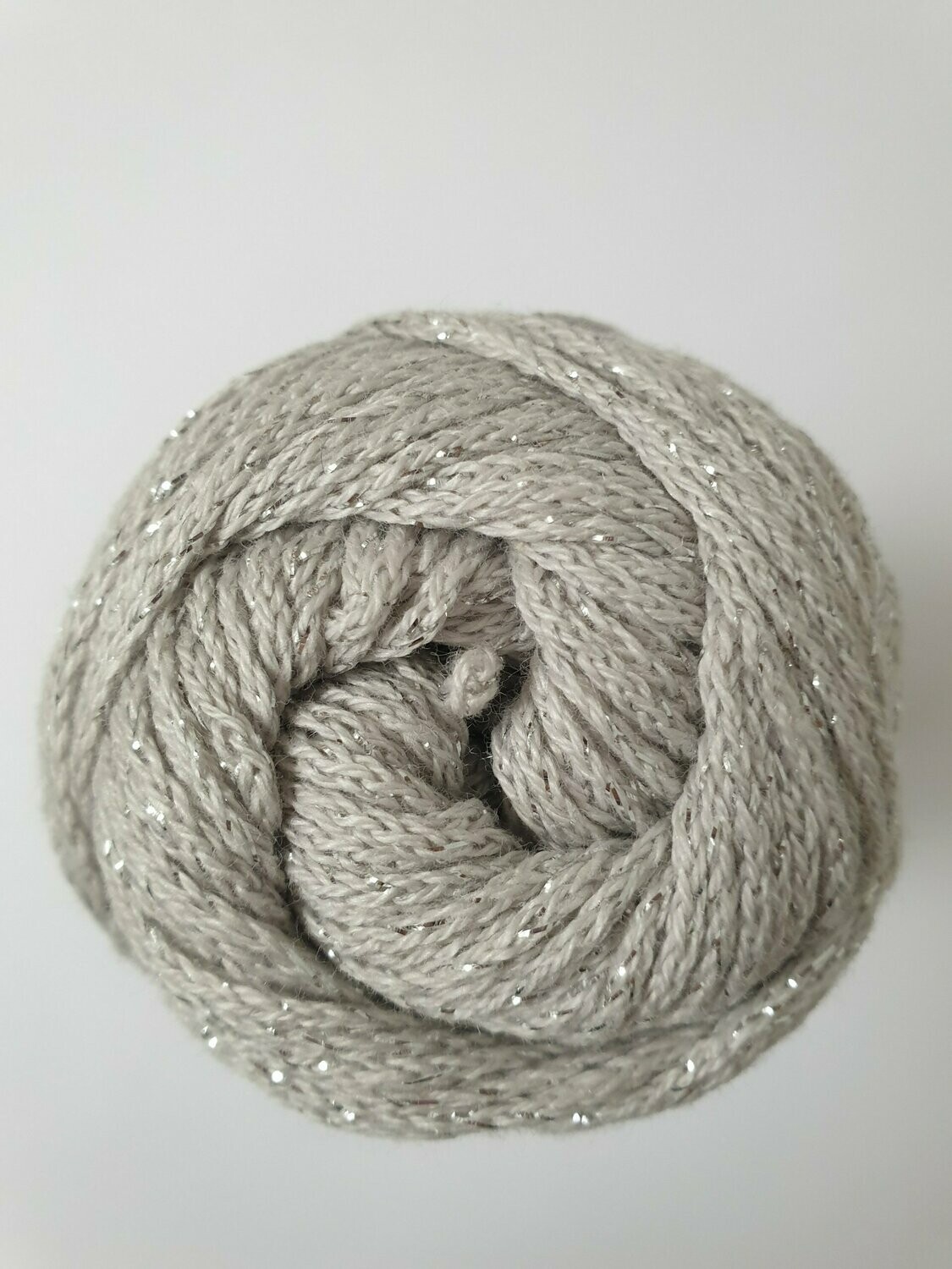 Fashion Cotton Metallise DK * Hellgrau / Silber