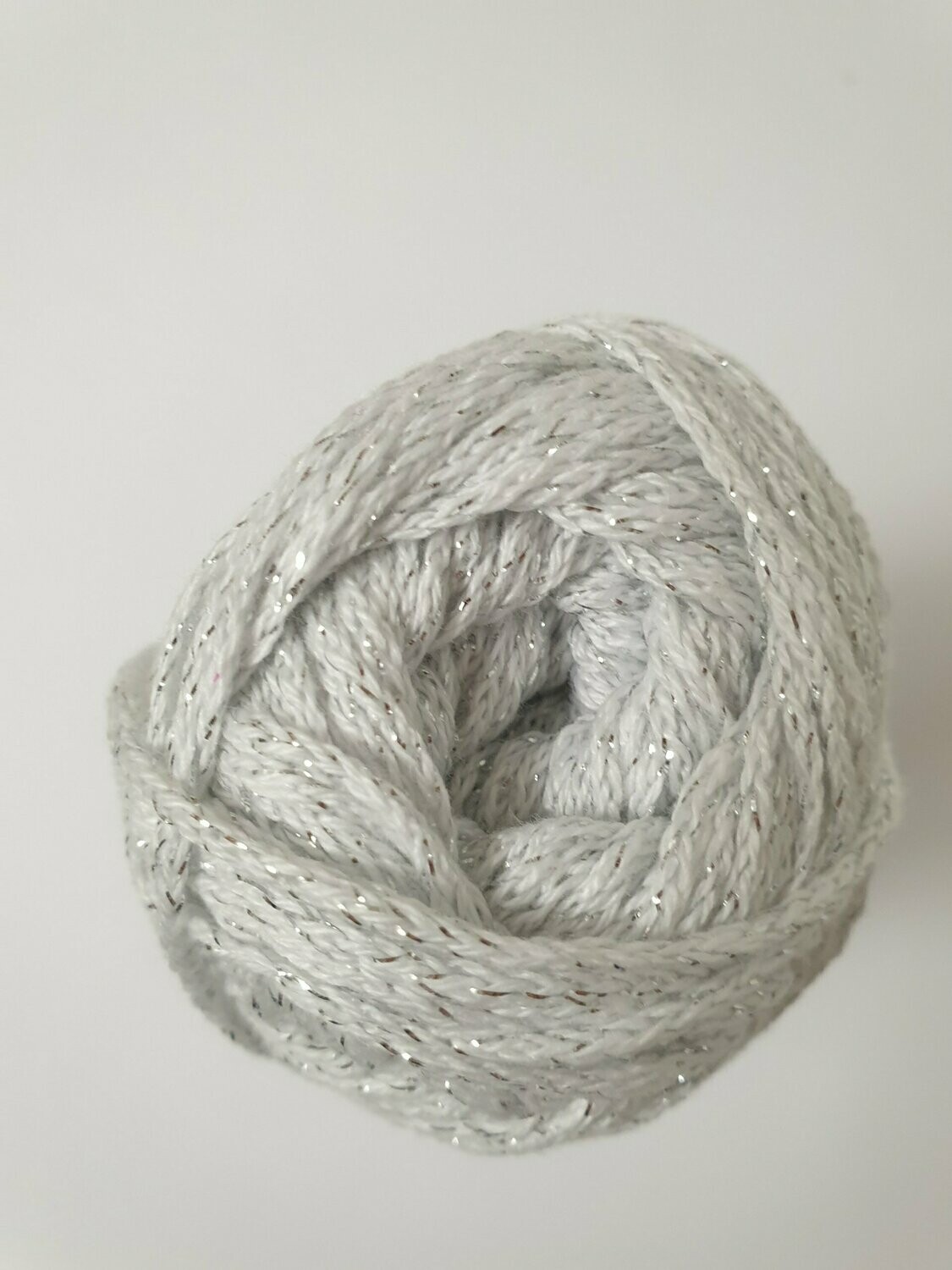 Fashion Cotton Metallise DK * Weiß / Silber