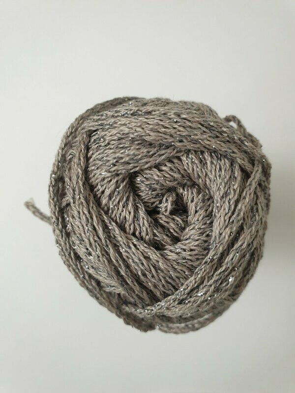 Fashion Cotton Metallise DK * Eisen / Blaumetallic