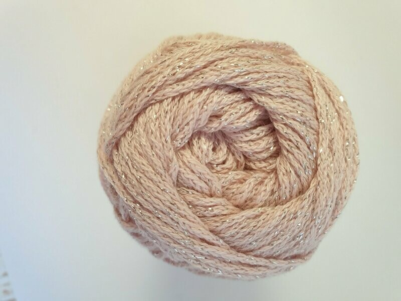 Fashion Cotton Metallise DK * Rosa / Silber