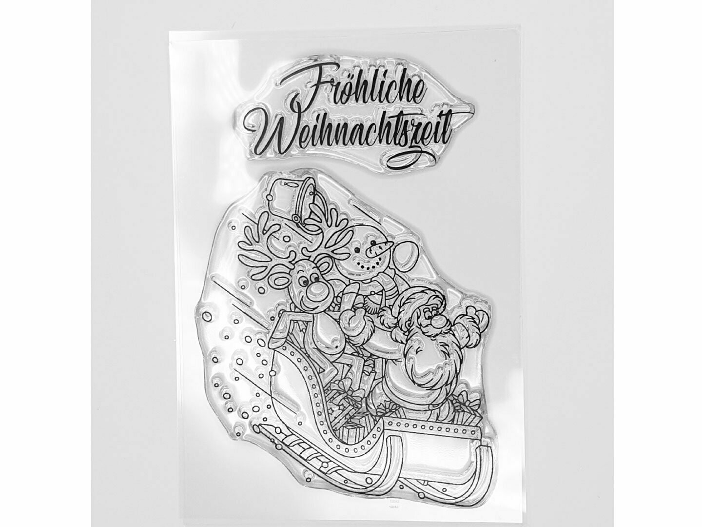 Clear Stempel * Fröhliche Weihnachtszeit