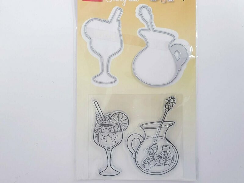 Stanz und Stempel Kombiset  Sangria