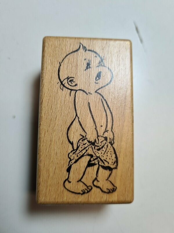 Stempel Geburt "Baby mit Malheur "