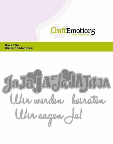 Stanzen Set * Wir werden heiraten