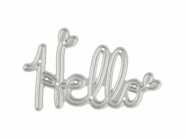 Schriftzug Stanze * Hello