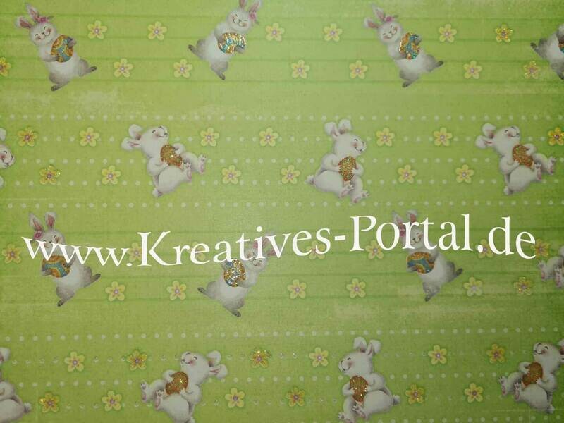 Design Papier Osterhasen 