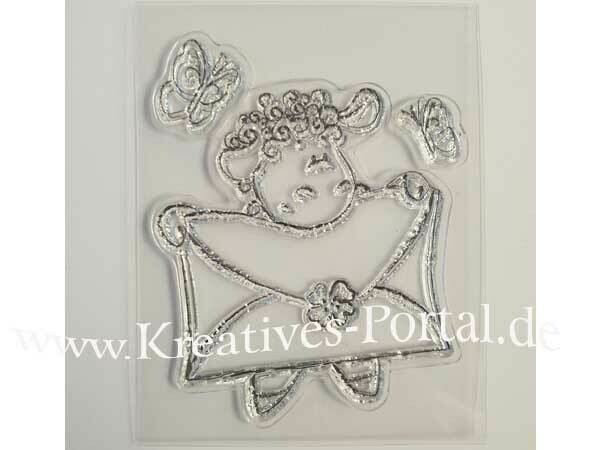 Clear Stempel Set Schaf mit Brief