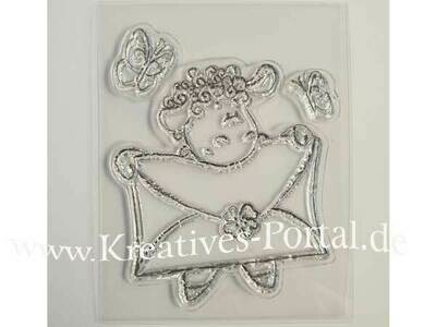 Clear Stempel Set Schaf mit Brief