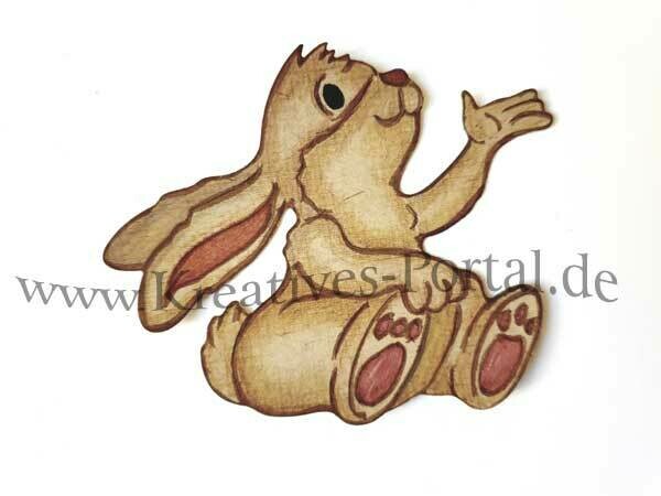 Stanze sitzender Hase