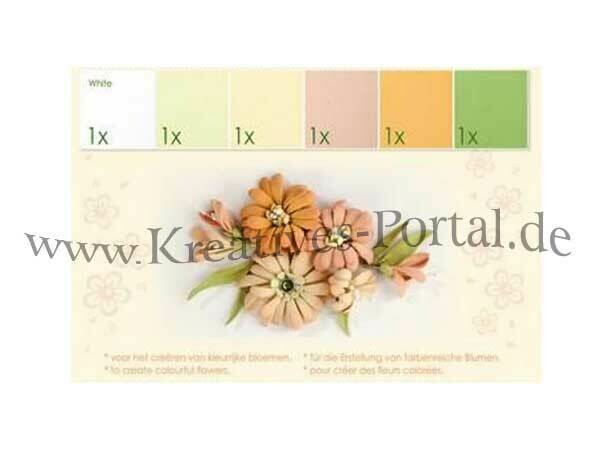 Moosgummi Set für Blumen  3
