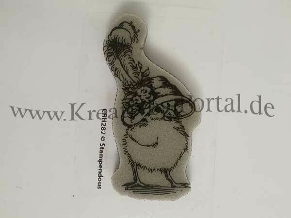 Stempel * Küken mit Federhut *