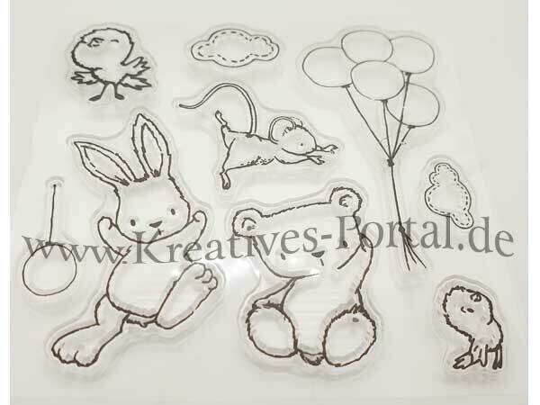 Clear Stempel Set Tierbabys