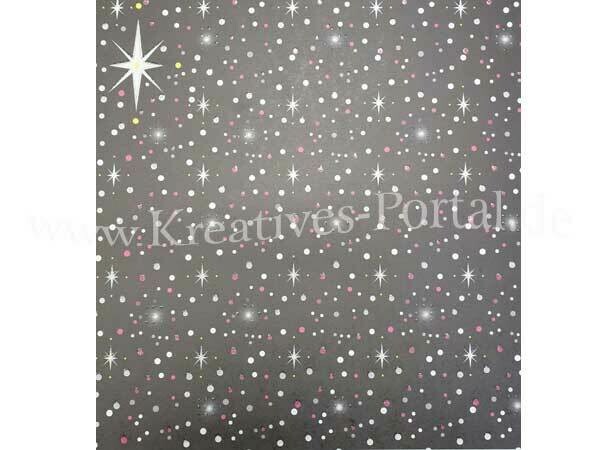 ​Scrapbook Design Papier * Sterne 1