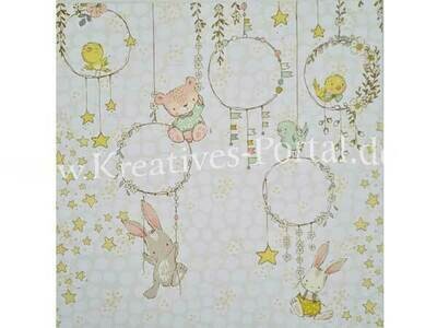 Scrapbook Design Papier * Glückliche Tiere 02 Scrapbook Design Papier * Glückliche Tiere 02
