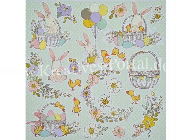 Scrapbook Design Papier * Glückliche Tiere 07 Scrapbook Design Papier * Glückliche Tiere 07