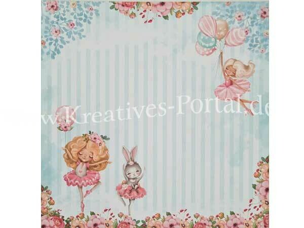 Tiere & Ballett 01 - Scrapbook Design Papier Tiere & Ballett 01 - Scrapbook Design Papier