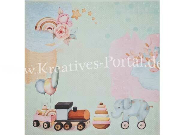 Scrapbook Design Papier * Baby Spielzeug 02 Scrapbook Design Papier * Baby Spielzeug 02