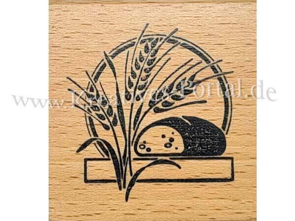 ​Holzstempel *  Brot und Ähre