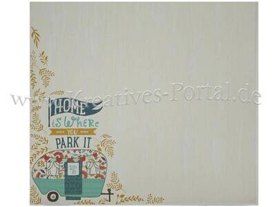 Scrapbook Design Papier * Camper Scrapbook Design Papier * Camper