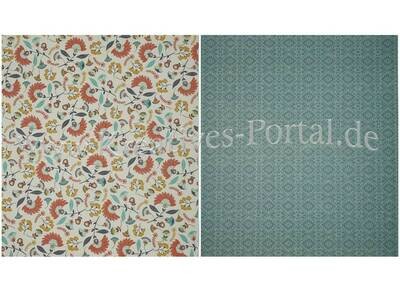 Scrapbook Design Papier * Federn & Blüten Scrapbook Design Papier * Federn & Blüten