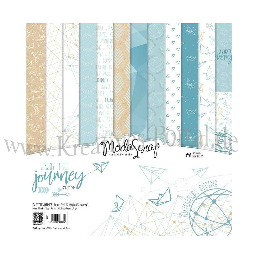 Scrapbook Papier Set * Enjoy the jounney*