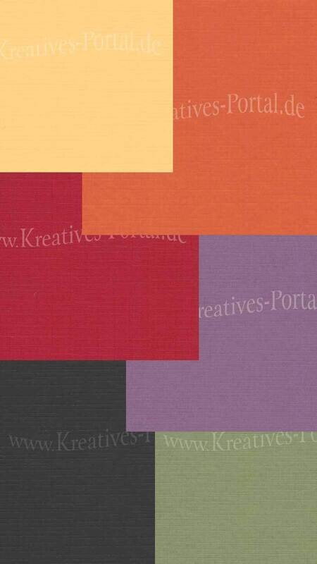 Papierset Herbstfarben