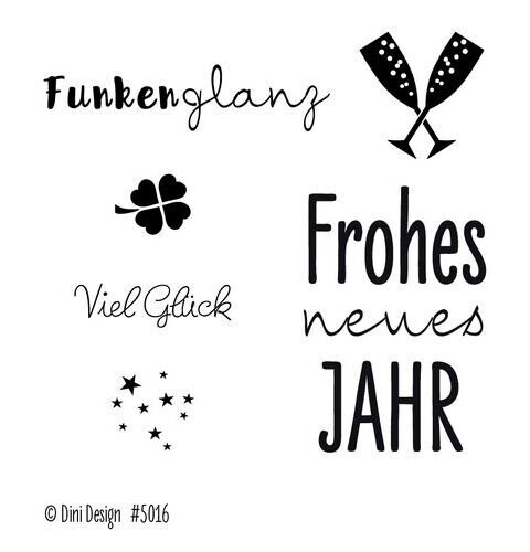 Clearstempel Set Silvester