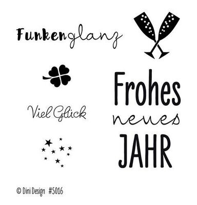 Clearstempel Set Silvester
