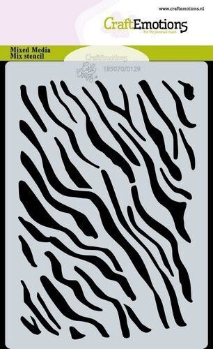 Schablone Zebra