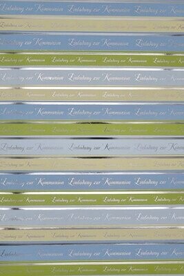 Design Papier Einladung zur Kommunion Design Papier Einladung zur Kommunion