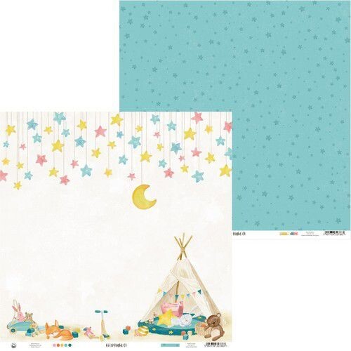 Scrapbook Design Papier - Good Night 01 Scrapbook Design Papier - Good Night 01