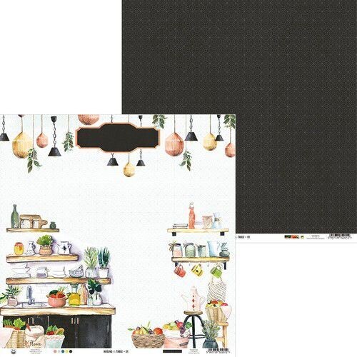 Scrapbook Design Papier - Around the table 01 Scrapbook Design Papier - Around the table 01
