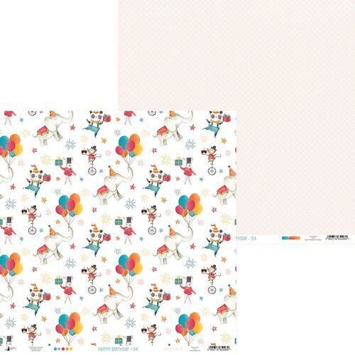 Scrapbook Design Papier - Happy Birthday 04 Scrapbook Design Papier - Happy Birthday 04