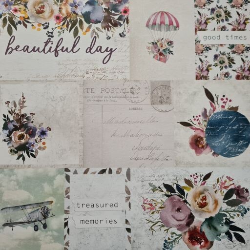 Scrapbook Design Papier - When we first met - 05 Scrapbook Design Papier - When we first met - 05