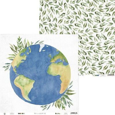 Scrapbook Design Papier - There is no Planet B - 06 Scrapbook Design Papier - There is no Planet B - 06