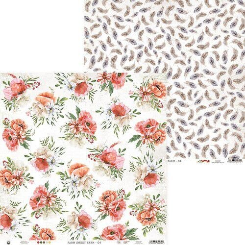 Scrapbook Design Papier - Farn Seweet Farm - 04 Scrapbook Design Papier - Farn Seweet Farm - 04