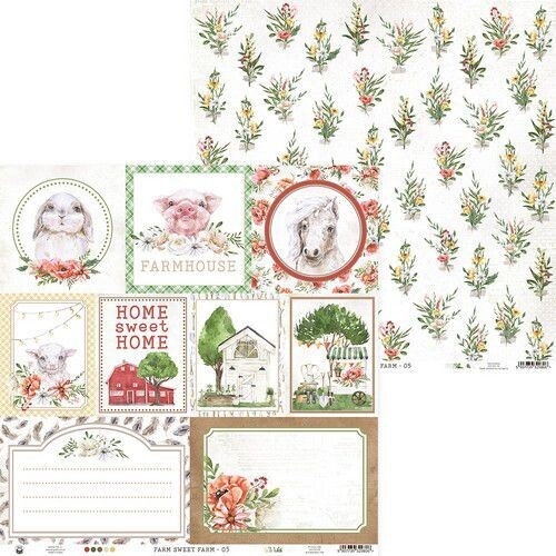 Scrapbook Design Papier - Farn Seweet Farm - 05 Scrapbook Design Papier - Farn Seweet Farm - 05