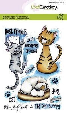 Odey & Friends 2 Clear Stempel Set