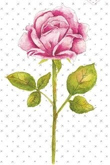 Clear Stempel Rose