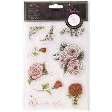 Clear Stempel Rose